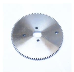 Clear Anodized Aluminum Gear